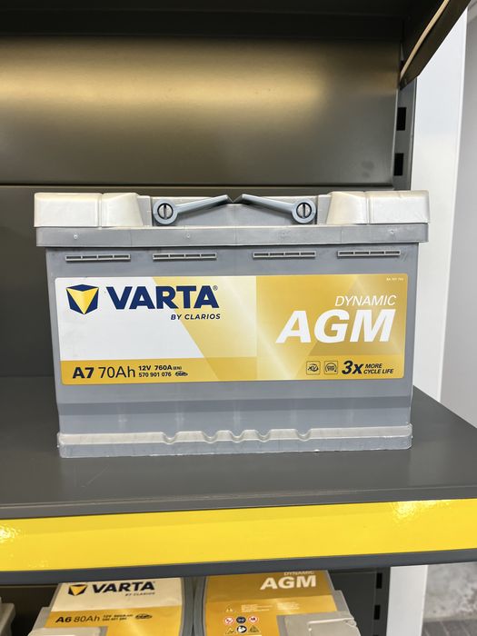 Аккумулятор VARTA SLI,AGM