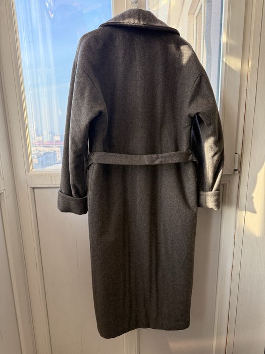 Aisho пальто зимнее серое