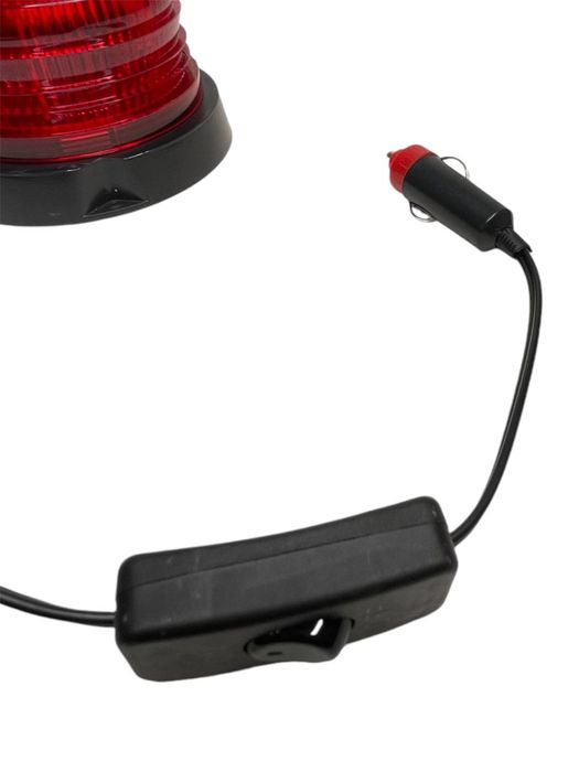 ЛЕД Сигнална лампа с бутон за включване/изключване 10-48V 30-LED