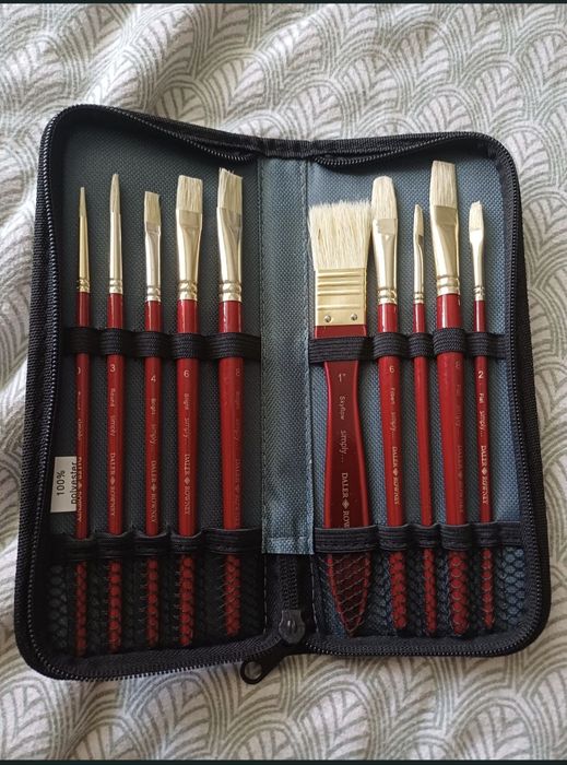 Seturi 10 brushes  Daler Rowney