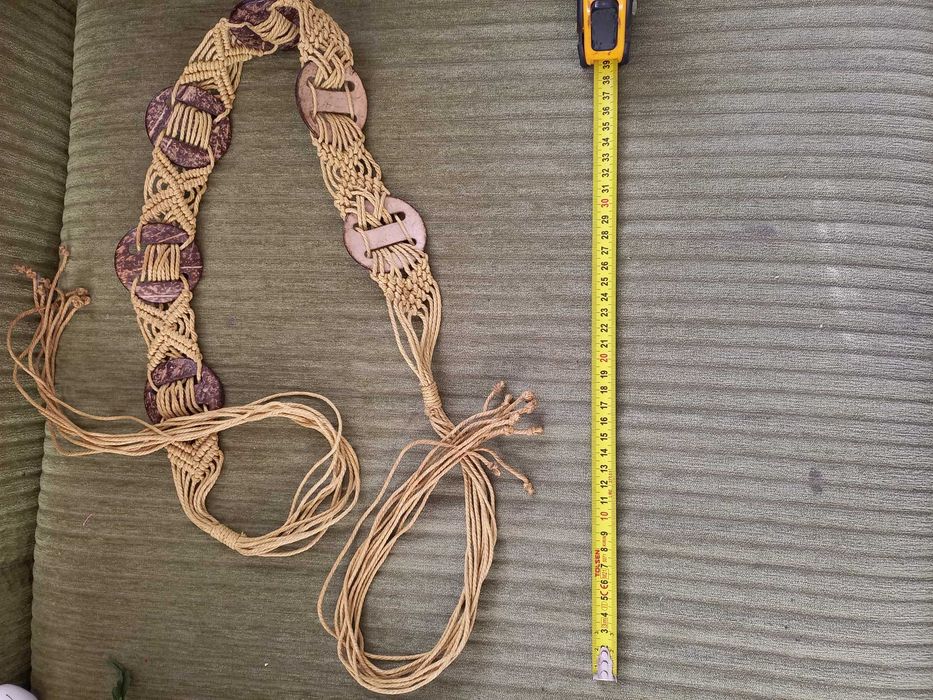 Колан плетка макраме