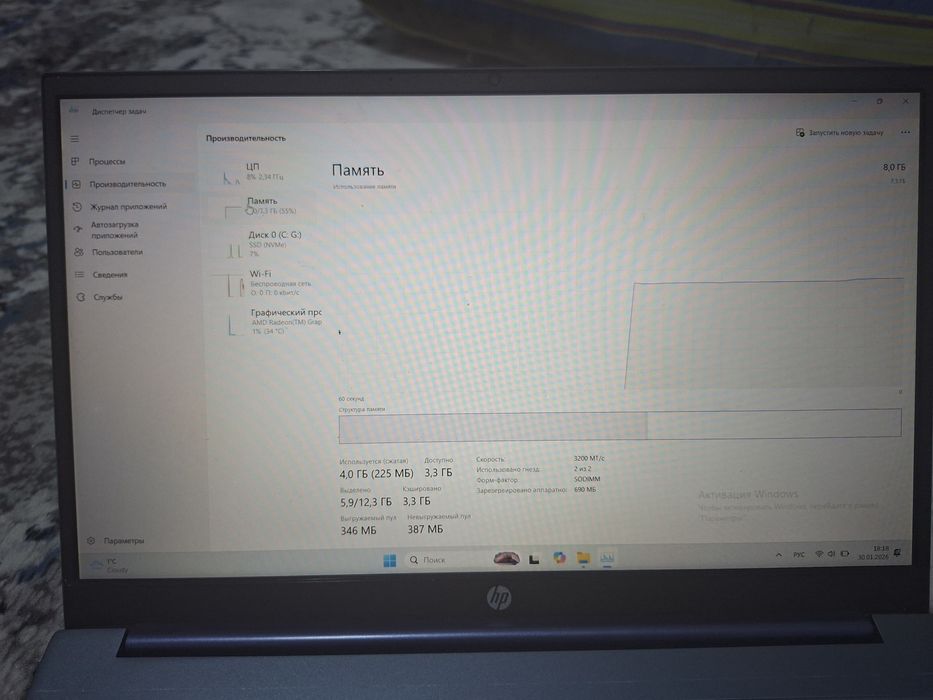 Hp pavilion RYZEN 5 5500U