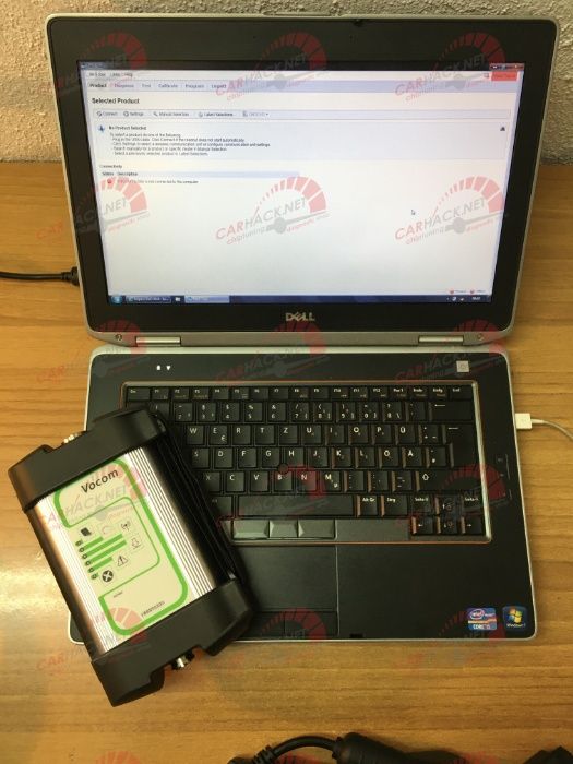 VOCOM. Дилърска диагностика за камиони Volvo и Renault.