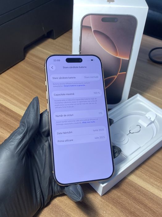 iPhone 16 Pro• 128 GB • Desert Titanium