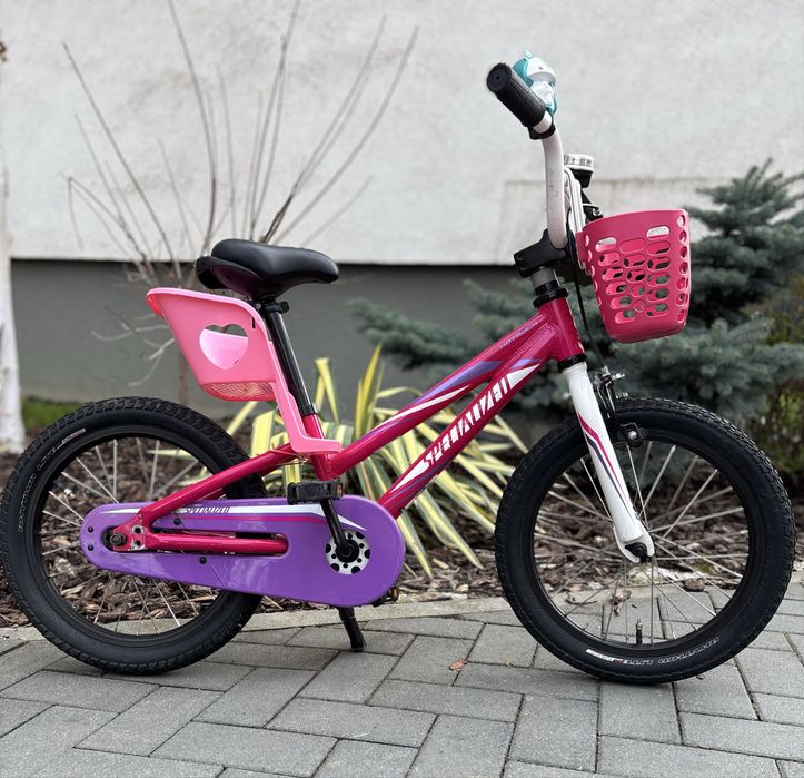 Bicicleta copii Specialized 16 " , 4-6 ani, chiar 7, are roți ajutatoare,  Brasov