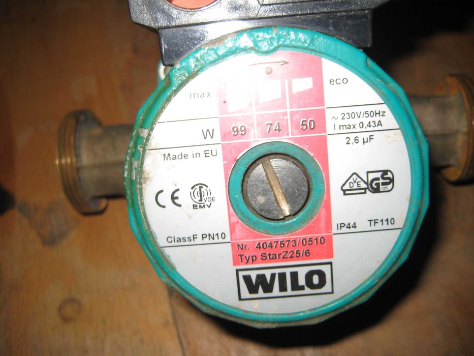 Цирколираща помпа за парна инсталация