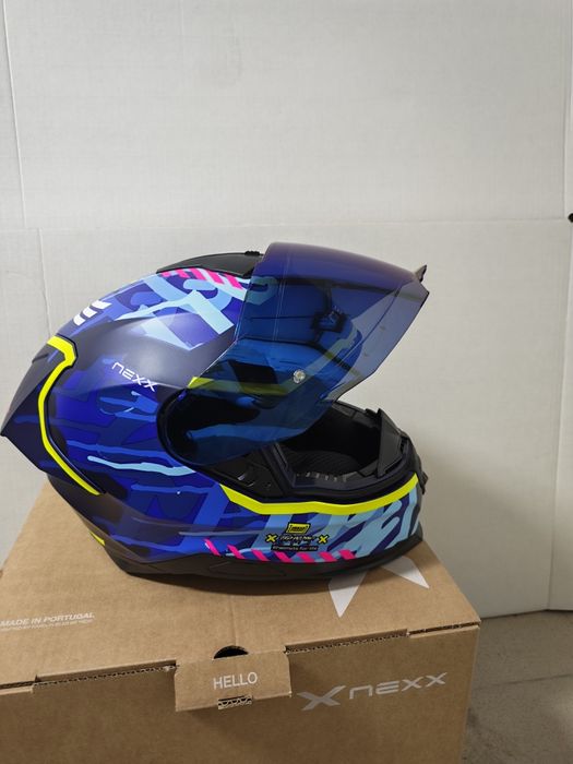 Каска NEXX   INDIGO blue matt - размер L