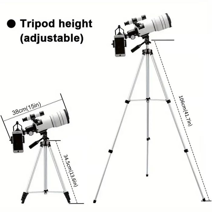 Телескоп Рефракторный F30070M pro 150x zoom. Telescope Telescope