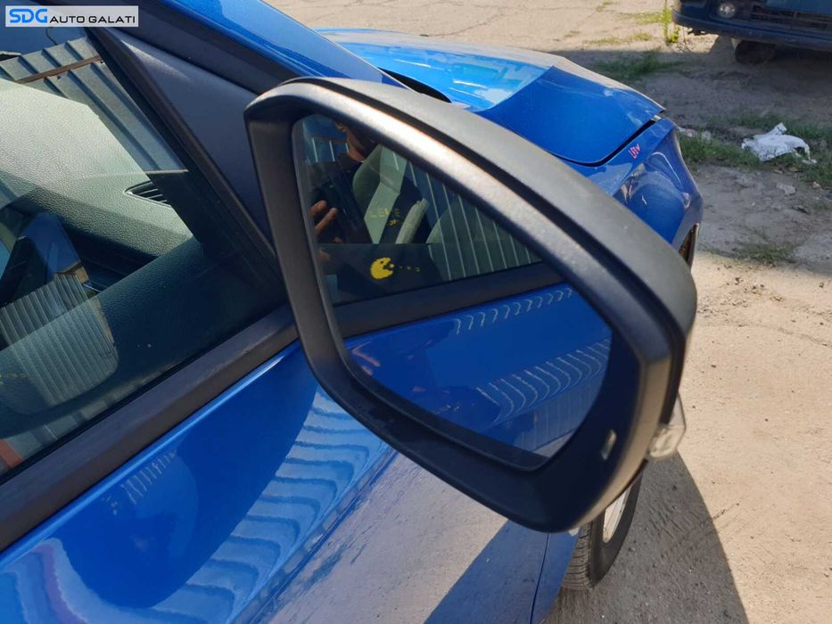 Oglinda Dreapta Electrica Fara Pliere Rabatare si Lumina Ambientala cu semnalizarea Sparta Skoda Octavia 3 2013 - 2017 [C7967]