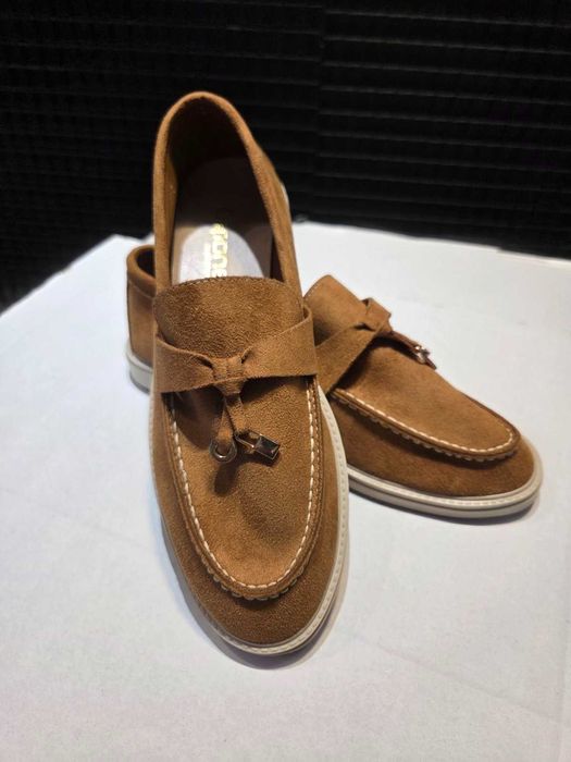 Мокасини карамел №39