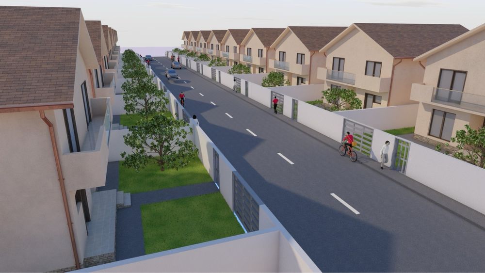 O UNITATE RAMASA!Cartier de case superb ! Plata si in rate stabilite !