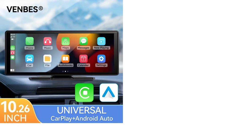 Wireles Android Autо Apple Carplay for Car Stereo 10.26 inch