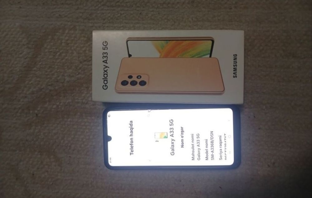 SAMSUNG A 33 6/128