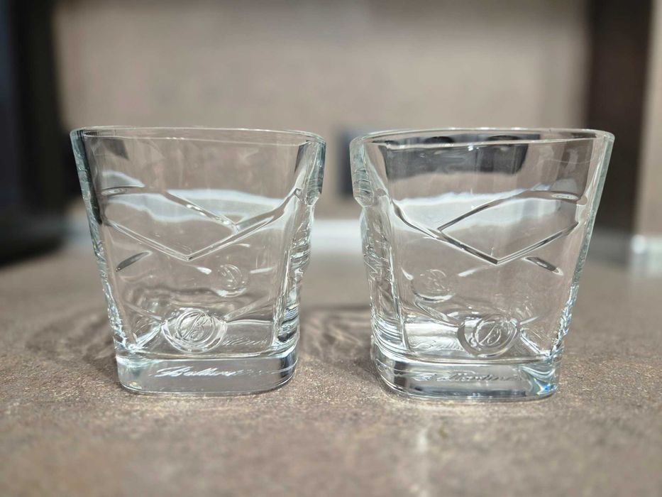 Стъклени чаши за уиски Ballantines, The Famous Grouse, Tullamore Dew