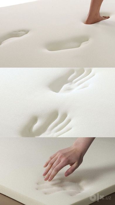 Мемори топпер memory foam topper с эффектом памяти премиум модель