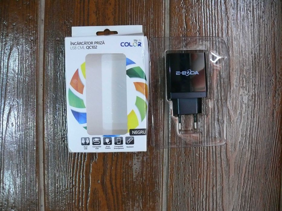 Incarcator priza USB CML QC102