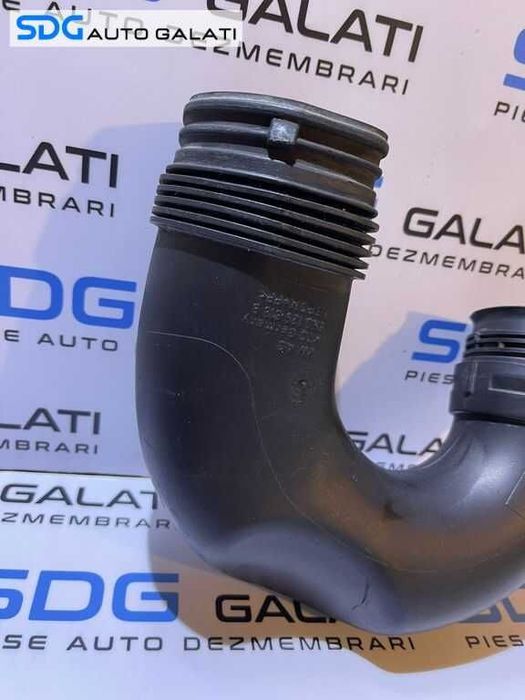 Tub Tubulatura Conducta Admisie Aer VW Tiguan 2.0 TDI CBAA CBAB CBBA CBBB CFFA CFFB CFFD CFGB CLJA 2008 - 2011 Cod 5N0129618B