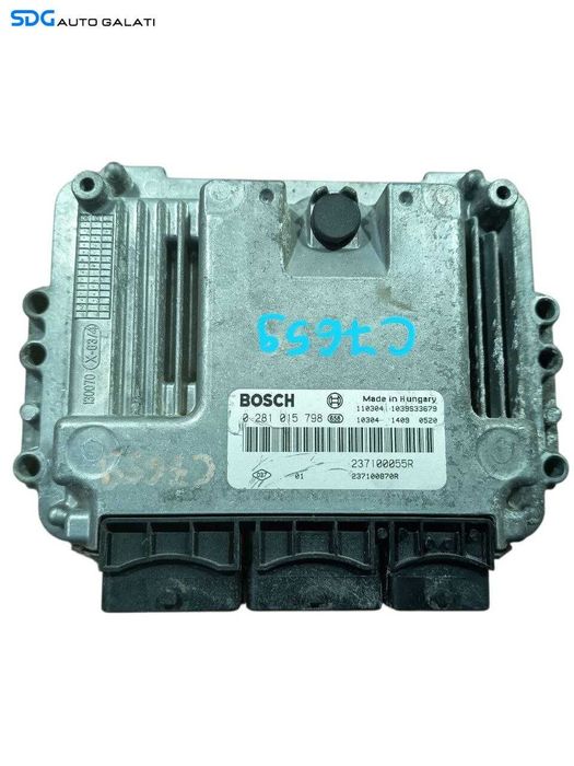 Kit Pornire ECU Calculator Motor Control Confort Coloana Ax Blocator Volan Cartela Cititor Chei Cheie CIP Imobilizator Renault Megane 3 1.9 dCi 2008 - 2016 Cod 237100055R 0281015798 284B13640R 285909828R [LS0146]