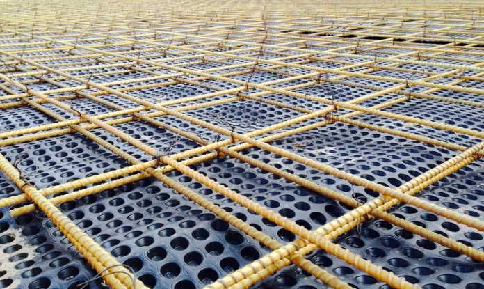 Дорожная сетка, кладочная сетка для стяжки