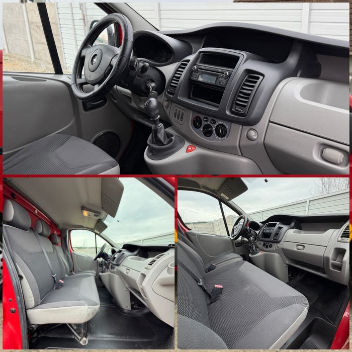 Opel Vivaro 2013/07 - 2.0 CDTI - 6+1 Trepte - A/C - 3 L  + Marfa -