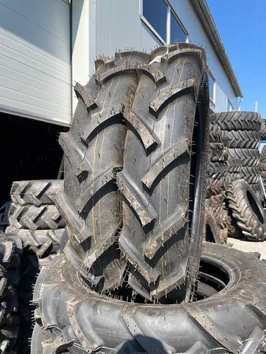Cauciucuri noi 5.00-15 cu 6 pliuri de tractiune pentru tractor