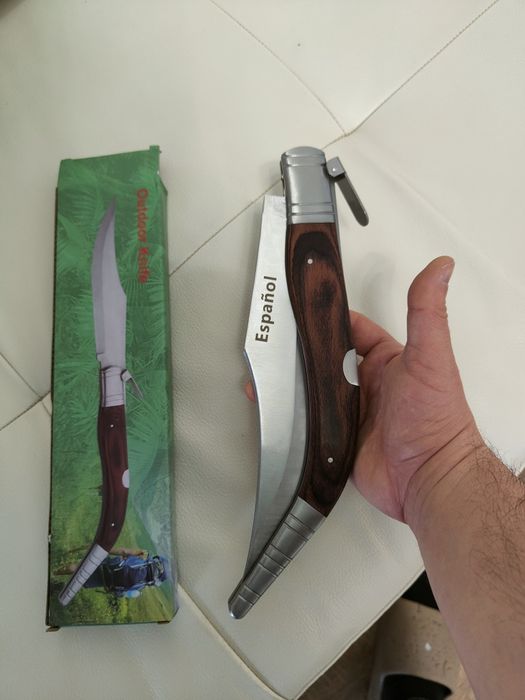 Crichet 50cm Cuțit Spaniol , Cuțit Vânătoare Pescuit Cricket ,nou