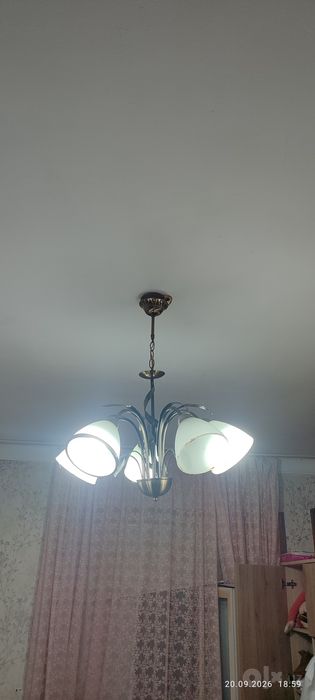 Люстра 5 плафонов
