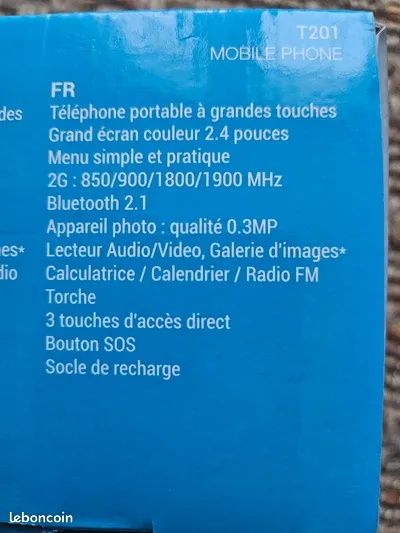 Telefon mobil TOKVIA

cu butoane mari