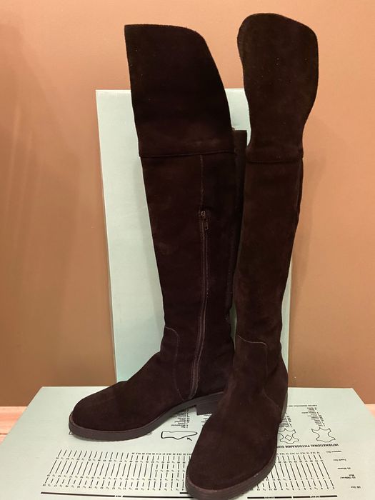 Велурени ботуши AQUAMARINE