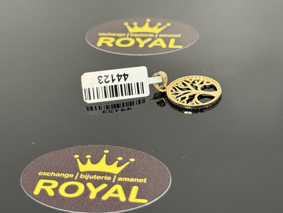Bijuteria ROYAL : Pandantiv AUR 14K / 1.27 GR