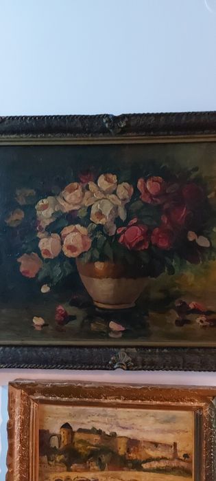 Tablou vechi,ulei,diverși autori cunoscuți