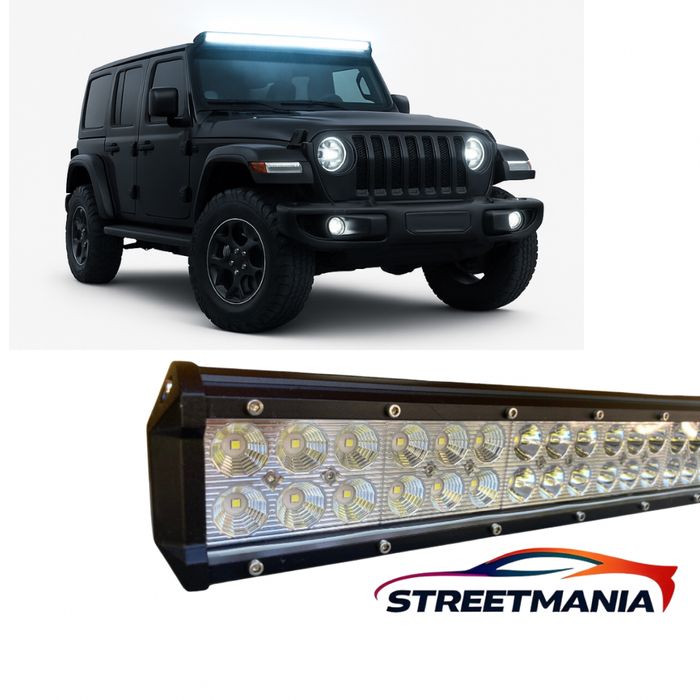 LED бар 80 см за джип и офроуд – мощно водоустойчиво осветление