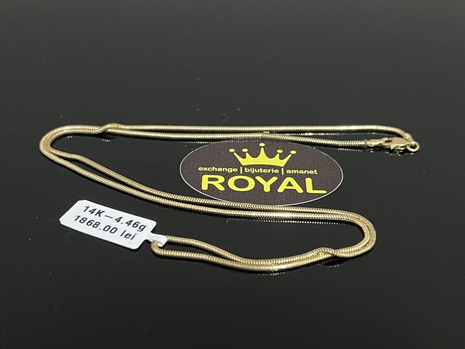 Bijuteria Royal CB : Lant aur 14k 4,46 grame