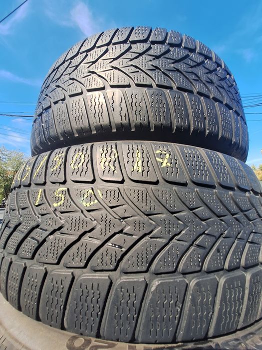 2 anvelope iarna 225/50r17 Dunlop rft Montaj Gratuit