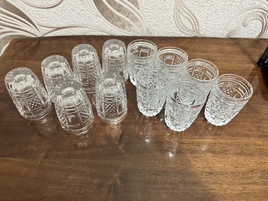 Стопки - стаканы хрустальные