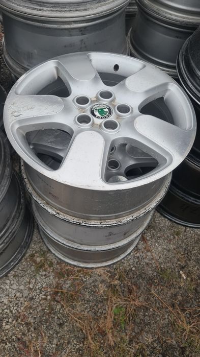 2бр.Оригинални джанти  5/112 SKODA 5x112 ШКОДА