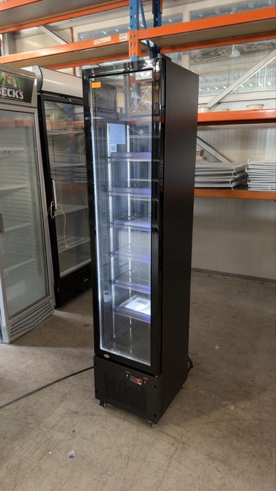 НОВА ! SLIM Хладилна витрина  KUHLSTEIN | 168 Л | NO FROST | LED | 6 РАФТА