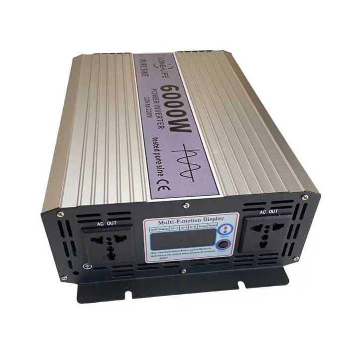 Invertor 6000w 12v/24v Sinus Pur Rulota-Auto-Panouri Solare Unda Pura