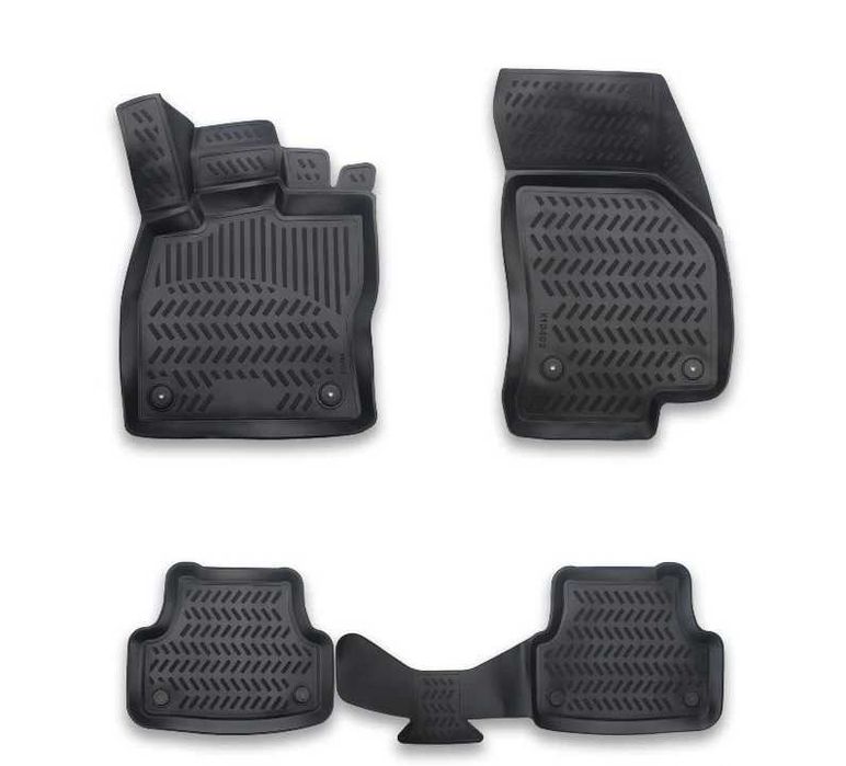 Capace oglinda  VW Golf 7 VII 2008-2017 Negru lucios Batman Style