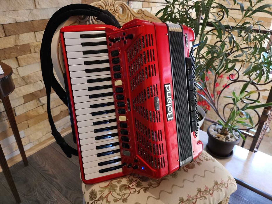 Bijuterie Acordeon Electronic Roland Fr7-Red/Pas Facut/Mufa Midi