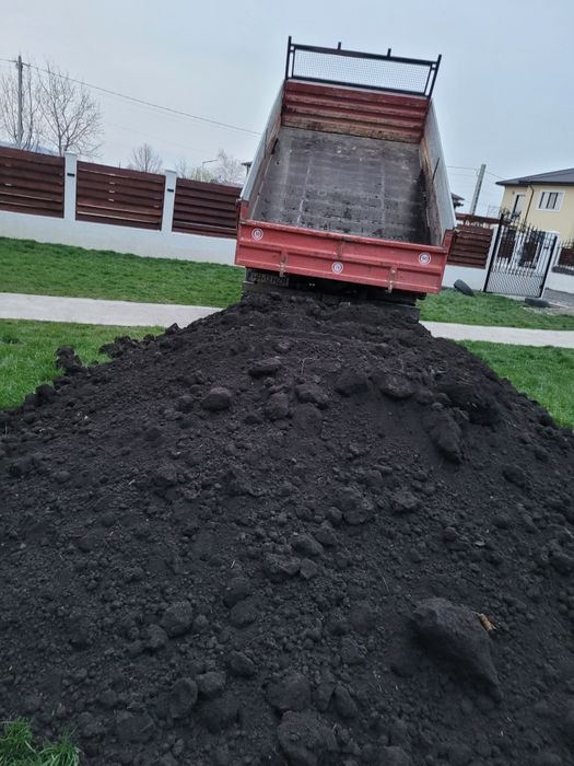 Transport Nisip,bazarca, piatra sparta pământ vegetal,pietriș,moluz.