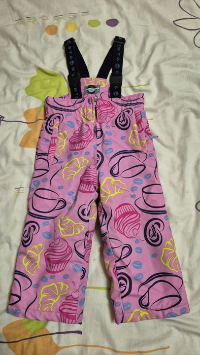 Pantaloni ski/iarna, marca BTG, pentru fetite, marime 98