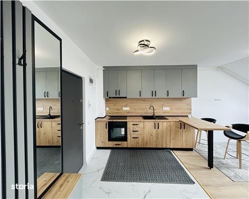 Garsoniera moderna, 2 camere - 42 mp utili, complet renovata