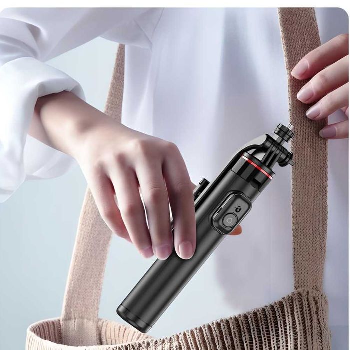 HSU C12 – 1.3 м селфи стик с трипод и Bluetooth дистанционно