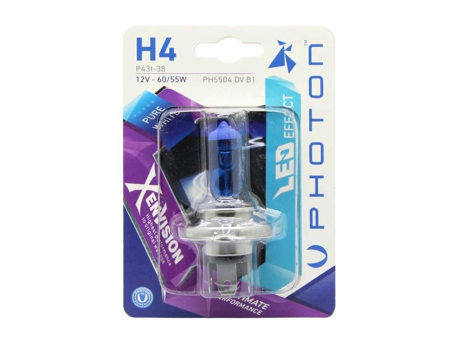 Крушки H4 12V 60/55W Xen Vision