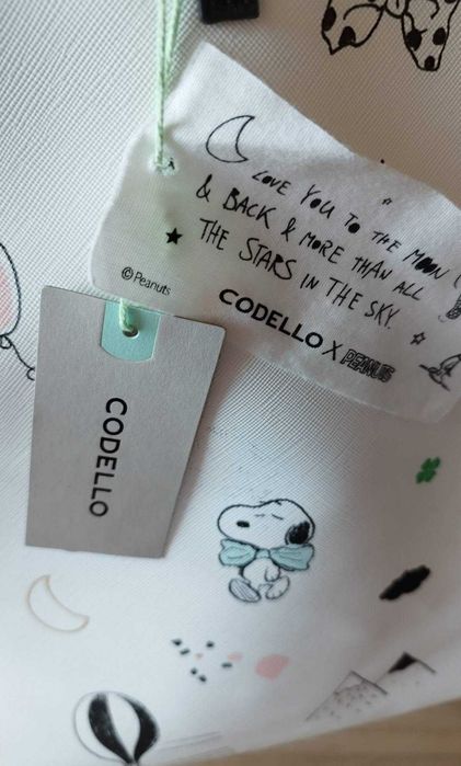 Codello  x Peanuts  shopper нова чанта
