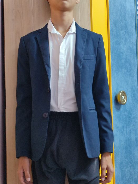школьный пиджак, рубашка