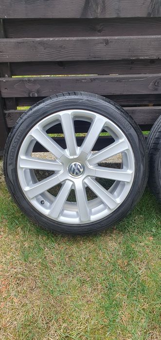 Jante aliaj VW R18 5x112 ET 51+ anvelope noi