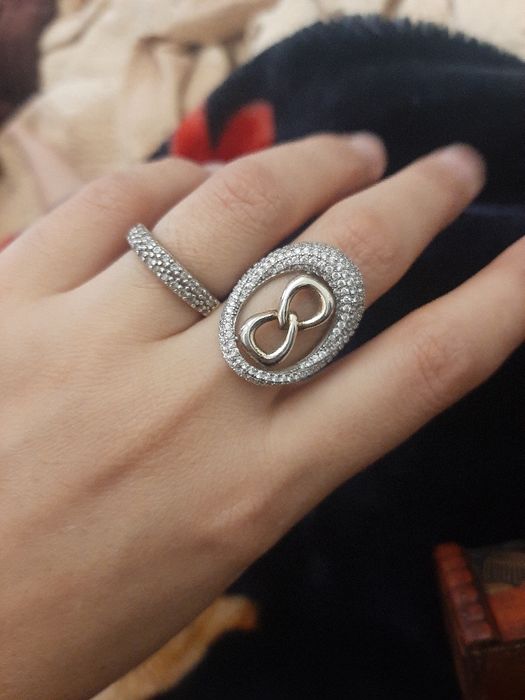 Узук  кольцо серебро