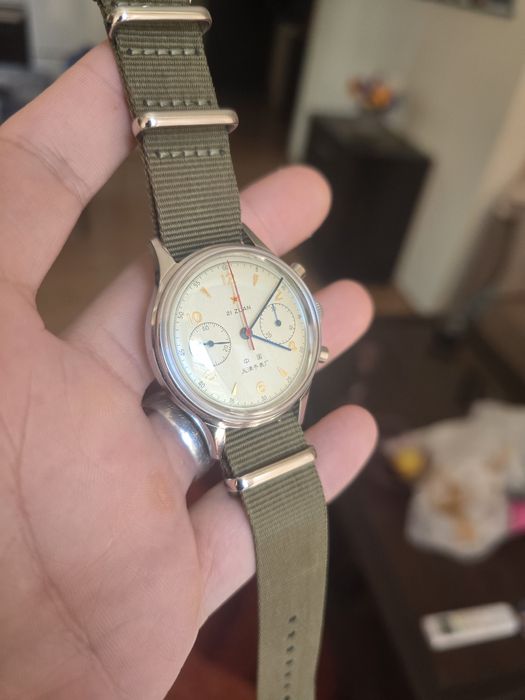 Seagull 1963 38mm механичен хронограф